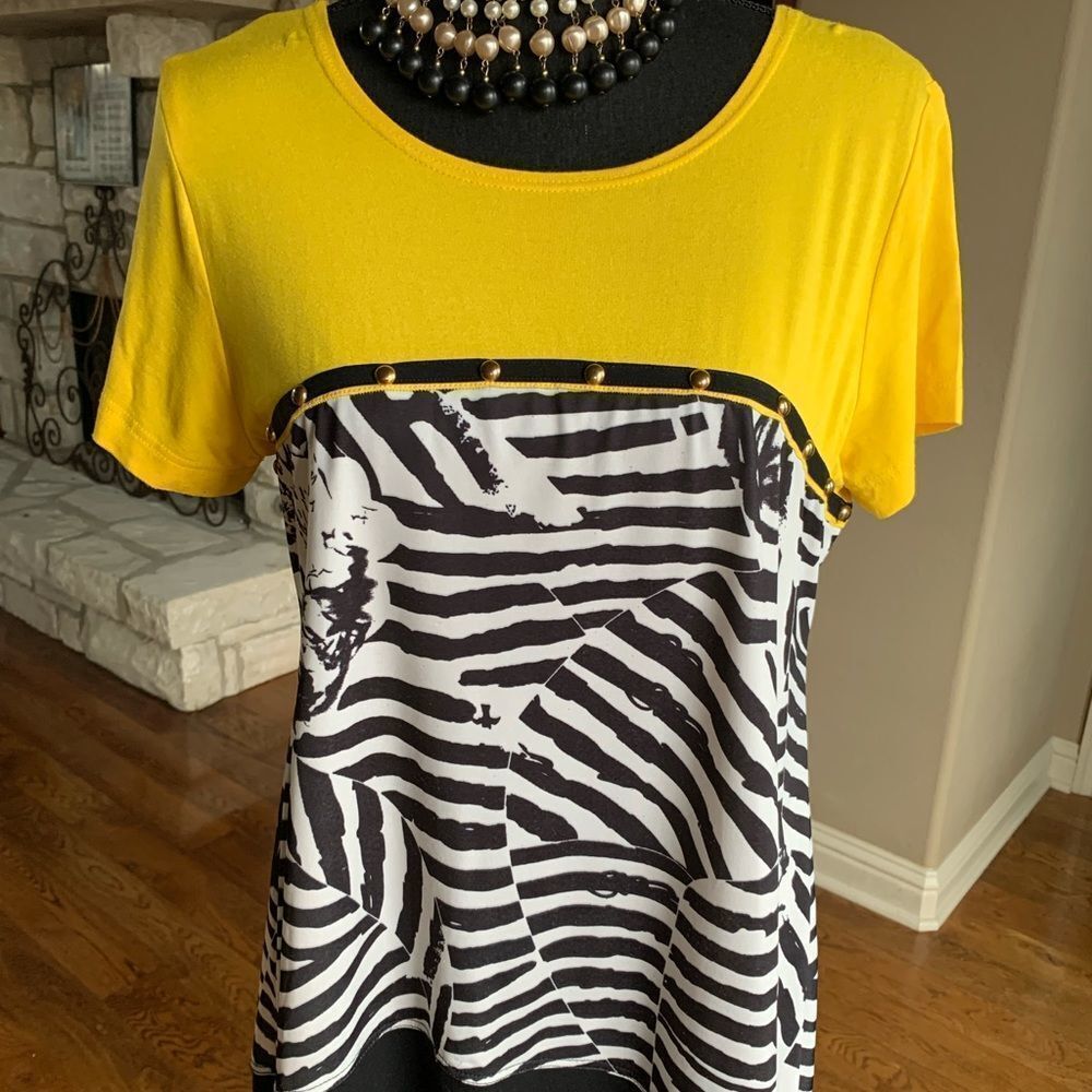 Isabella Tunic‎ Top Geometric Animal Print Apparel - Picture 8 of 14